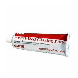 3M 5098 Acryl-Red Glazing Putty 14.5 oz tube - Micro Parts & Supplies, Inc.
