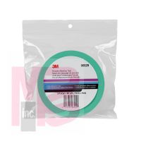 3M Precision Masking Tape, 06529, 3/4 in x 60 yds, 12 rolls per case