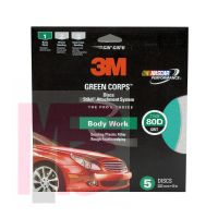 3M Sanding Disc with Stikit Attachment 31549  80 Grit  8 in Disc  5 per pack