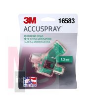 3M Accuspray Atomizing Head16583 Green 1.3 mm 1 atomizing heads per each 10 each per case