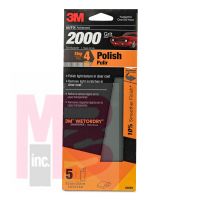 3M Wetordry Sandpaper 3003 2000 Grit 3 2/3 inch x 9 inch