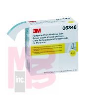 3M Perforated Trim Masking Tape 6348  15 mm Hard Band  50.8 mm x 10 m  6 rolls per case