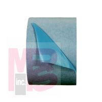 3M Self-Stick Liquid Protection Fabric 36877  Blue  6 in x 300 ft per roll  4 roll pack  1 pack per case