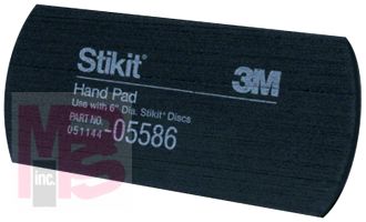 3M 5586 Stikit Hand Pad 6 in - Micro Parts & Supplies, Inc.