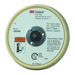 3M Stikit Low Profile Finishing Disc Pad 05546, 6 in x 11/16 in 5/16-24 External, 10 per case