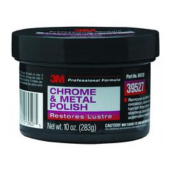 3M Chrome and Metal Polish, 39527, Net wt 10 oz, 6 per case