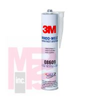 3M 8609 Windo-Weld Super Fast Urethane Black 10.5 fl oz Cartridge - Micro Parts & Supplies, Inc.