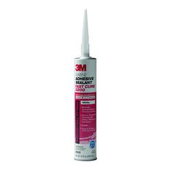 3M 06520-White-1/10cart Marine Adhesive Sealant 5200 Fast Cure White - Micro Parts & Supplies, Inc.