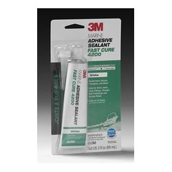 3M 05260 Marine Adhesive/Sealant Fast Cure 4200 White 3 oz - Micro Parts & Supplies, Inc.