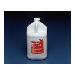 3M Spray Buff Cleaner and Polish, Gallon, 4/case