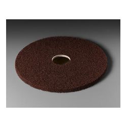 3M 7100 Brown Stripper Pad 17 in - Micro Parts & Supplies, Inc.