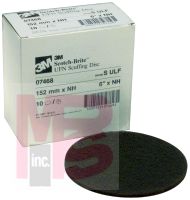 Scotch-Brite Scuffing Disc 07468, 6 in x NH S ULF, 10 per box 4 boxes per case