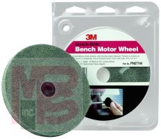3M IP-IP Scotch-Brite(TM) Bench Motor Wheel 7744 - Micro Parts & Supplies, Inc.