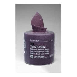 3M MX-DC Scotch-Brite Multi-Flex Abrasive Sheet Roll 8 in x 20 ft A VFN - Micro Parts & Supplies, Inc.