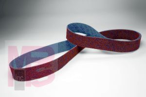 3M SE-BL Scotch-Brite SE Surface Conditioning Low Stretch Belt 1 in x 132 in A MED - Micro Parts & Supplies, Inc.