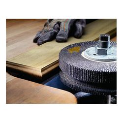 Scotch-Brite Combi Flap Brush, 8 in x 1-1/2 in x 3 in S 180, 2 per case