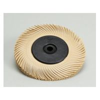3M BB-ZB Scotch-Brite Radial Bristle Brush 6 in x 1/2 in x 1 in 6 Micron with Adapter - Micro Parts & Supplies, Inc.
