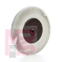 3M BB-ZB Scotch-Brite Radial Bristle Brush 6 in x 7/16 in x 1 in 120 with Adapter - Micro Parts & Supplies, Inc.