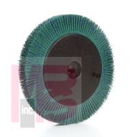 3M BB-ZB Scotch-Brite Radial Bristle Brush 8 in x 1 in x 1-1/4 in 50 with Flange - Micro Parts & Supplies, Inc.