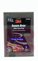 3M 37448 Scotch-Brite Ultra Fine Hand Pad 3 per pack - Micro Parts & Supplies, Inc.