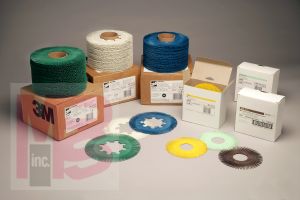 3M BB-ZB Scotch-Brite Radial Bristle Brush Replacement Disc T-C 150 Refill 6 in - Micro Parts & Supplies, Inc.