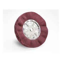 3M HS-SB Scotch-Brite(TM) Satin Pleated Buff Wheel 14 in x 2 in x 1-1/4 in 4A FIN - Micro Parts & Supplies, Inc.