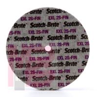 3M Scotch-Brite SST Unitized Wheel  12 in x 1/2 in x 1 in  3A FIN  2 per case