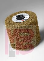 3M HS-MF Scotch-Brite Match and Finish High Strength Flap Brush 4-1/2 in x 4 in x 5/8-11 7A CRS - Micro Parts & Supplies, Inc.