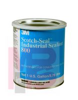 3M 800 Scotch-Seal(TM) Industrial Sealant Reddish Brown, 1 gal, - Micro Parts & Supplies, Inc.