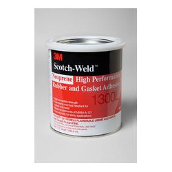 3M 1300L-1qt Neoprene High Performance Rubber and Gasket Adhesive Yellow, 1 qt - Micro Parts & Supplies, Inc.