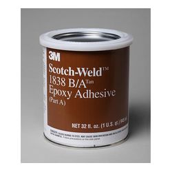 3M 1838 Scotch-Weld(TM) Epoxy Adhesive Tan Part B/A  1 Quart Kit - Micro Parts & Supplies, Inc.
