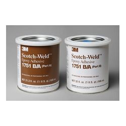 3M 1751-Gray-1qt Scotch-Weld(TM) Epoxy Adhesive Gray Part B/A  1 Quart Kit - Micro Parts & Supplies, Inc.
