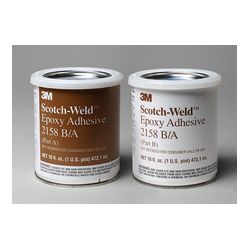 3M 2158 Scotch-Weld(TM) Epoxy Adhesive Gray Part B/A  1 Pint Kit - Micro Parts & Supplies, Inc.