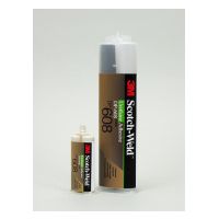 3M Scotch-Weld Urethane Adhesive DP608 Black, 12 oz Cartridge, 6 per case
