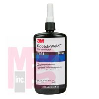 3M TL43 Scotch-Weld(TM) Threadlocker Blue  8.45 fl oz/250 mL Bottle - Micro Parts & Supplies, Inc.