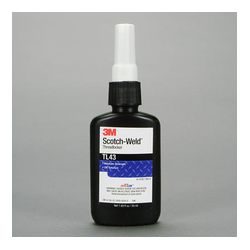3M TL43 Scotch-Weld(TM) Threadlocker Blue  1.69 fl oz/50 mL Bottle - Micro Parts & Supplies, Inc.