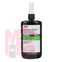 3M RT20G Scotch-Weld High Temperature Retaining Compound  Green 8.45 fl oz/250 mL Bottle - Micro Parts & Supplies, Inc.