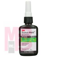 3M RT20G Scotch-Weld High Temperature Retaining Compound RT20G Green 1.69 fl oz/50 mL Bottle - Micro Parts & Supplies, Inc.