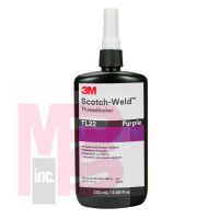 3M TL22 Scotch-Weld(TM) Threadlocker Purple  8.45 fl oz/250 mL - Micro Parts & Supplies, Inc.