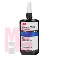 3M TL42 Scotch-Weld(TM) Threadlocker Blue  8.45 fl oz/250 mL Bottle - Micro Parts & Supplies, Inc.