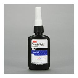3M Scotch-Weld Threadlocker TL42, 1.69 fl oz/50 mL Bottle, 10 per case