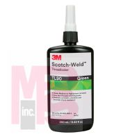 3M TL90 Scotch-Weld(TM) Threadlocker Green  8.45 fl oz/250 mL Bottle - Micro Parts & Supplies, Inc.