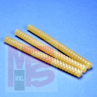 3M 3776LMQ Hot Melt Adhesive Tan  5/8 in x 8 in  11 lb per case  - Micro Parts & Supplies, Inc.