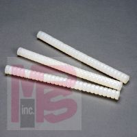 3M 3792-Q Hot Melt Adhesive Clear  5/8 in x 8 in  11 lb per case Quadrack  - Micro Parts & Supplies, Inc.