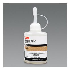 3M CA-8-1oz Scotch-Weld(TM) Instant Adhesive Clear  1 fl oz - Micro Parts & Supplies, Inc.