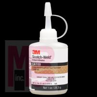 3M Scotch-Weld Instant Adhesive CA100  1 oz/28.3 g Sample  1 per case