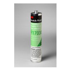 3M Scotch-Weld Polyurethane Reactive (PUR) Easy Adhesive EZ17030, 1/10 gal cartridge, 5 per case, Applicator Needed
