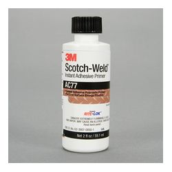 3M Scotch-Weld Instant Adhesive Primer AC77, 2 Fl Oz/59.1 mL Bottle, 10 per case