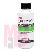 3M AC649 Scotch-Weld Anaerobic Activator Green 2 Fl Oz Btl - Micro Parts & Supplies, Inc.