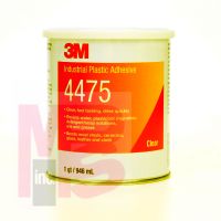 3M 4475-1quart Industrial Plastic Adhesive Clear  1 Quart - Micro Parts & Supplies, Inc.